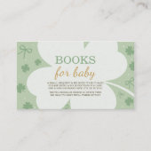 Lucky Charm Books for Baby Card Informatiekaartje (Voorkant)