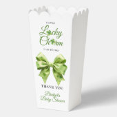Lucky charm bow St. Patrick's Day baby shower Bedankdoosjes (Voorkant)