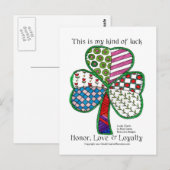 Lucky Charm-Briefkaarten Briefkaart (Voorkant / Achterkant)