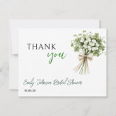 Lucky Charm Bruidsmeisje Feest Bedankkaartje Shamr Bedankkaart (Voorkant)