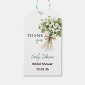 Lucky Charm Bruiloftsshower Bedankjes Favor Tag Cadeaulabel (Voorkant)