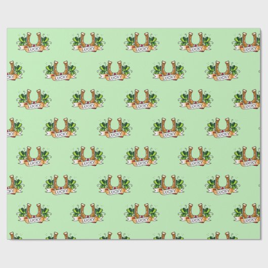 Lucky Charm Cadeaupapier (Vlak)