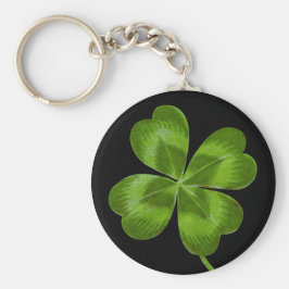 Lucky Charm Clover  Shamrock Good Luck Sleutelhanger