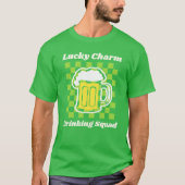Lucky Charm Drinking Squad T-shirt (Voorkant)