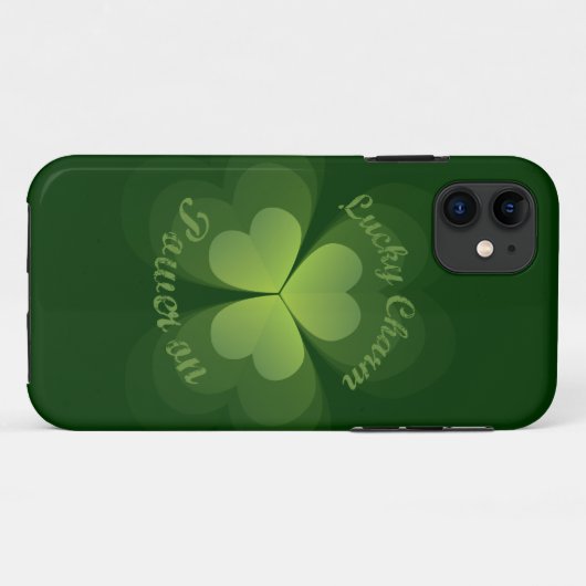 Lucky Charm ingeschakeld Case-Mate iPhone Case (Achterkant (horizontaal))
