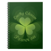 Lucky Charm ingeschakeld Notitieboek (Voorkant)