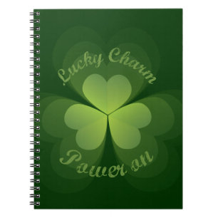 Lucky Charm ingeschakeld Notitieboek