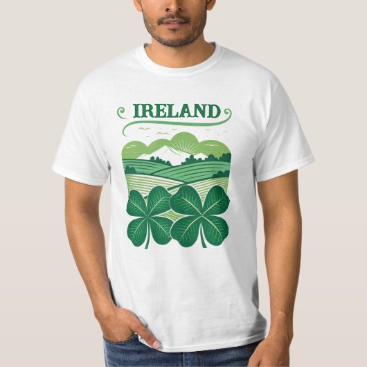 Lucky Charm Ireland T-shirt (Voorkant)