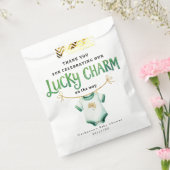 Lucky Charm Irish Baby shower Favorietentas Bedankzakje (Gezegeld)