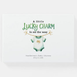 Lucky Charm Irish Baby shower gastenboek