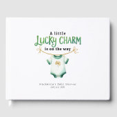 Lucky Charm Irish Baby shower gastenboek (Voorkant)