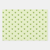 Lucky Charm Irish Baby shower Wrapping Sheets Inpakpapier Vel (Voorkant 2)