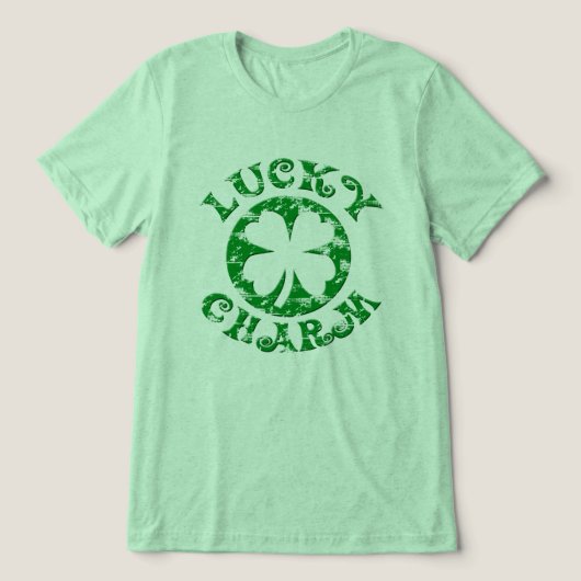 Lucky Charm Irish St. Patrick's Day T-shirt (Design voorkant)