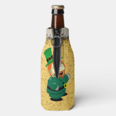 Lucky Charm Leprechaun Irish Bubble Golden Beer Flesjeskoeler (Fles Achterkant)