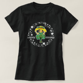 Lucky Charm. Little Irish Girl St. Patrick's Day T-shirt
