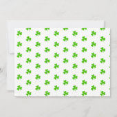 Lucky Charm, Lucky One St. Patricks Day Birthday Kaart (Achterkant)