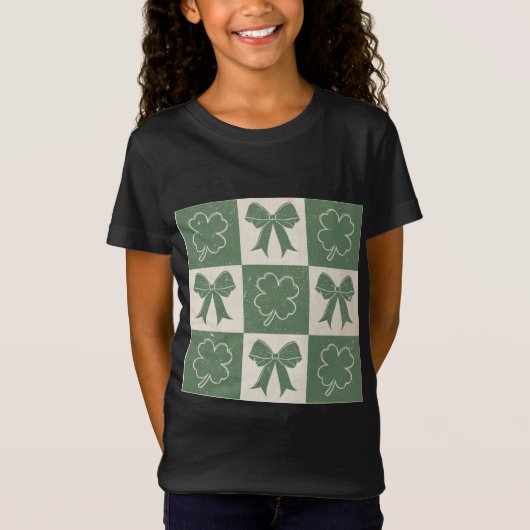 Lucky Charm Patchwork T-shirt (Voorkant)