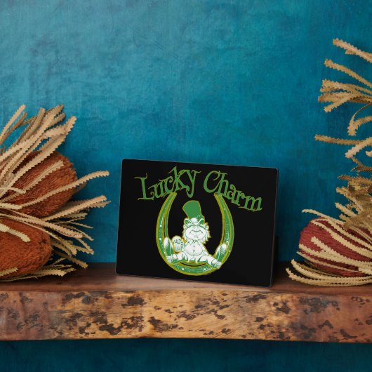 Lucky Charm Plaques Fotoplaat (Zijkant)