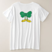 🌈 Lucky Charm Plus Size T-shirt (Design achterkant)