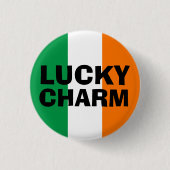 Lucky Charm Ronde Button 3,2 Cm (Voorkant)