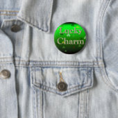 Lucky Charm Ronde Button 5,7 Cm (In situ)