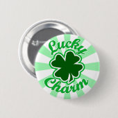 Lucky Charm Ronde Button 5,7 Cm (Voorkant /achterkant)