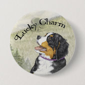 Lucky Charm Ronde Button 7,6 Cm (Voorkant)