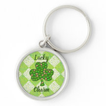 Lucky Charm Round Sleutelhanger
