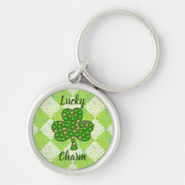 Lucky Charm Round Sleutelhanger