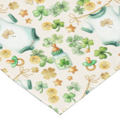 Lucky Charm Shamrock Baby shower Tafelloper (Hoek)