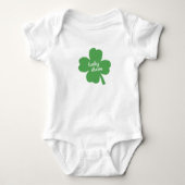 Lucky Charm Shamrock Irish Painting Kinder T-Shirt (Voorkant)