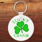 Lucky Charm Shamrock Products Sleutelhanger (Voorkant)