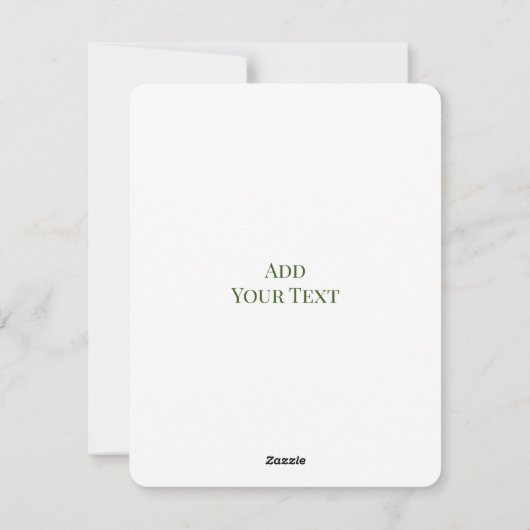 Lucky Charm Shamrocks  Cute Happy Nieuwjaar Feestdagenkaart (Achterkant)