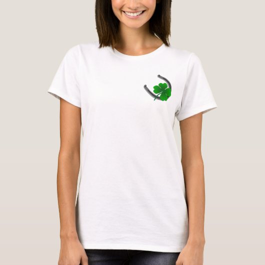 Lucky Charm Shirt Good Luck Golf Shirten aanpassen (Voorkant)