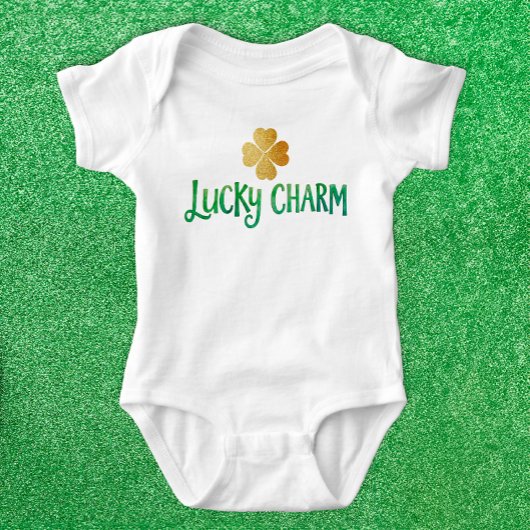 Lucky Charm St. Patrick's Baby Body Romper