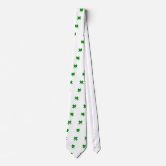 Lucky Charm St. Patrick's dag cadeau Stropdas (Voorkant)
