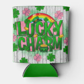 Lucky Charm St. Patrick's Day Design Blikjeskoeler (Voorkant)