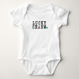Lucky Charm St Patricks Day Lucky Clover Romper