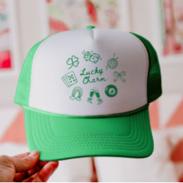 Lucky Charm St Patricks Day Lucky Clover Trucker Pet