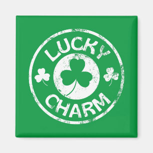 Lucky Charm  St Patrick's Day Magneet