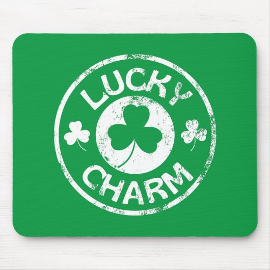 Lucky Charm St Patrick's Day Muismat (Voorkant)
