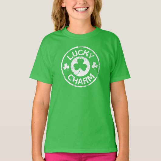 Lucky Charm St Patrick's Day T-Shirt (Voorkant)