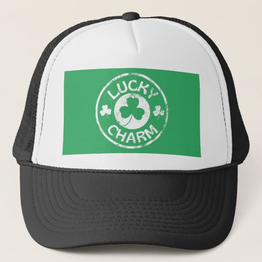 Lucky Charm St Patrick's Day Trucker Pet (Voorkant)
