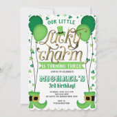 Lucky Charm, St Patrick's Day, Verjaardag Kaart (Voorkant)
