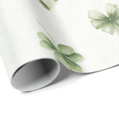 Lucky Charm St Patricks Lucky Little Shamrock baby Cadeaupapier (Rol Hoek)