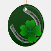 Lucky Charm St Patricks Ornament Custom Decoration (Links)