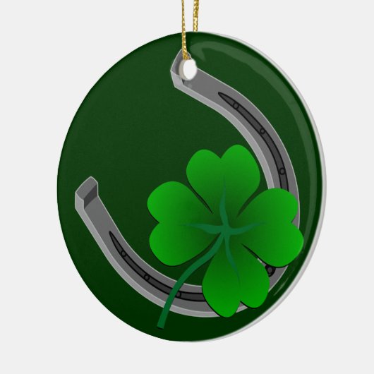 Lucky Charm St Patricks Ornament Custom Decoration (Links)