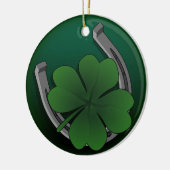 Lucky Charm St Patricks Ornament Custom Decoration (Links)
