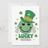 Lucky Charm St. Patricksdag Feestdagenkaart (Voorkant)