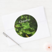 Lucky Charm Sticker - Four Leaf Clover (Envelop)